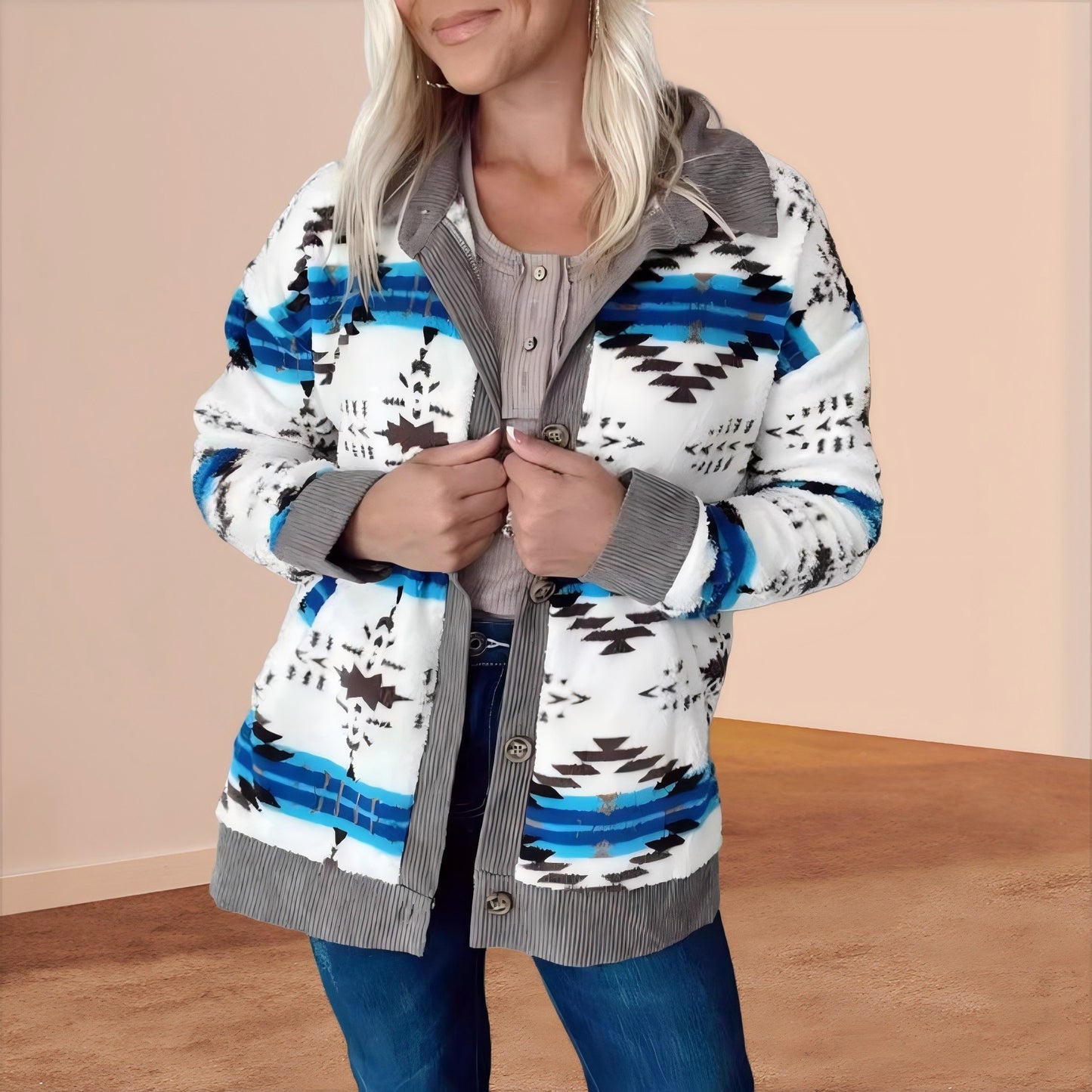 VeluraBlend Fleece Coat