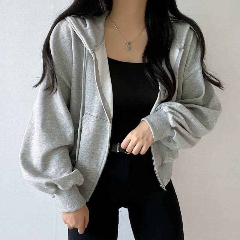 Minimal Niche Drawstring Hoodie
