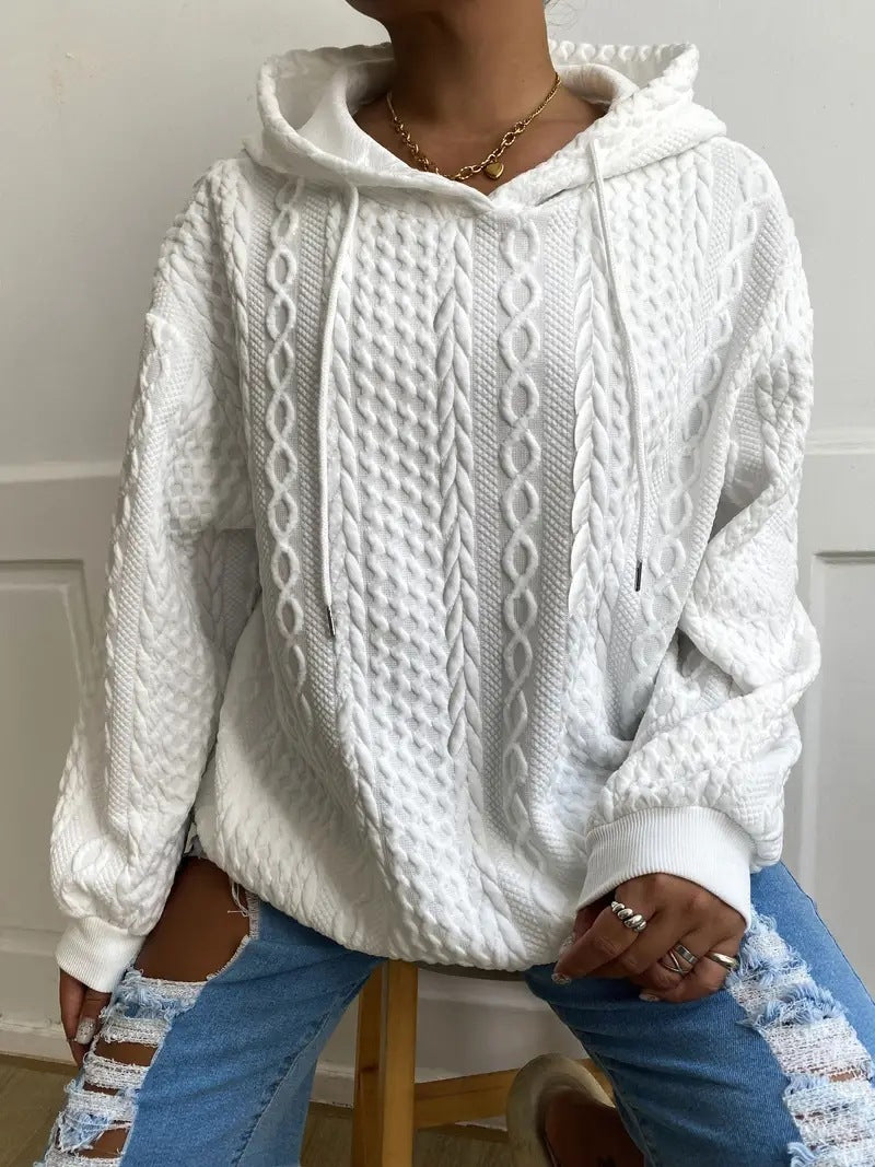 Twistella Cozy Hooded Sweater