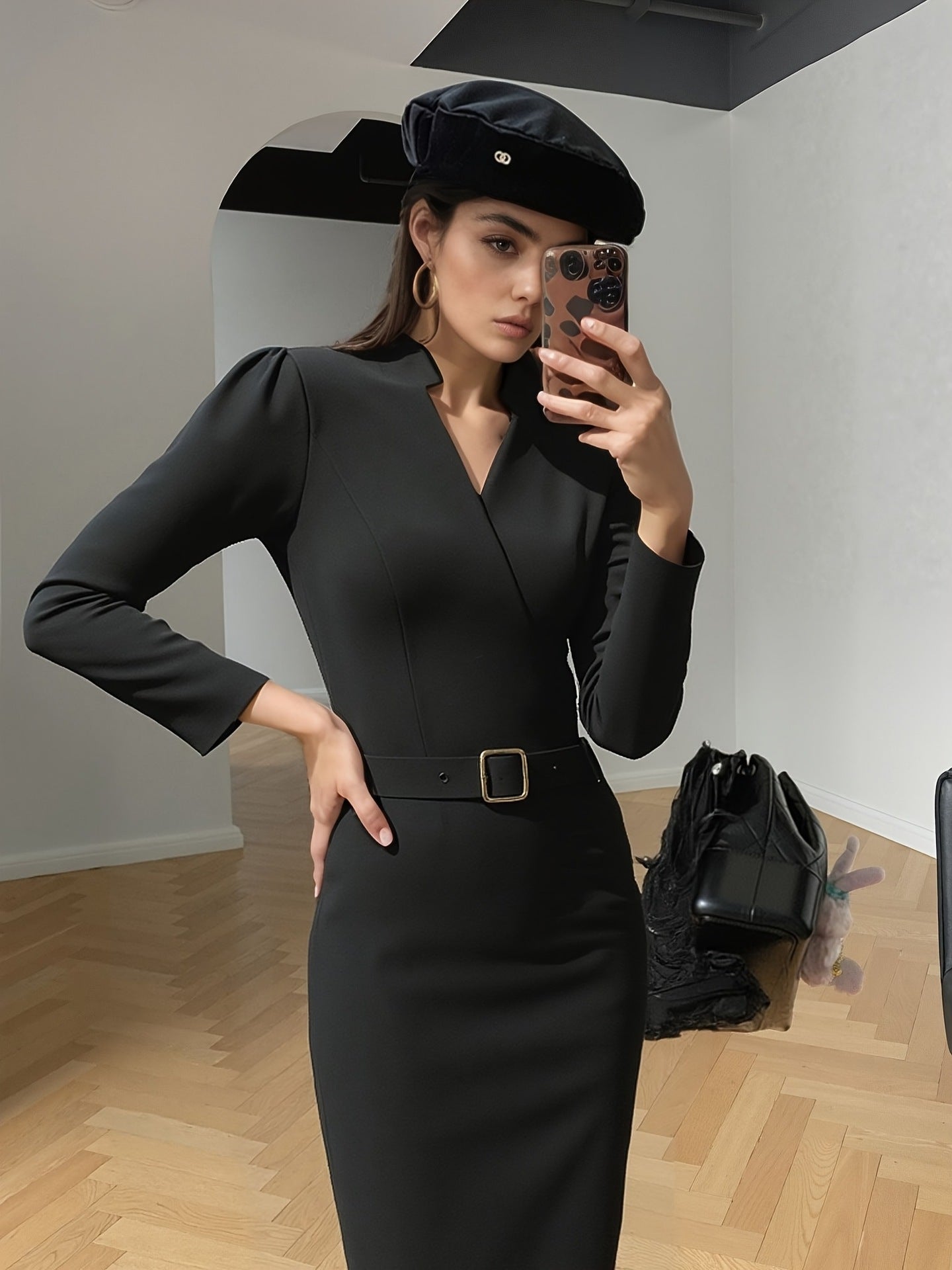 Valencia Grace V-Neck Dress