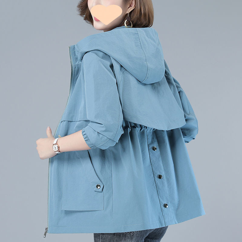 ChicEase Hooded Trench Coat