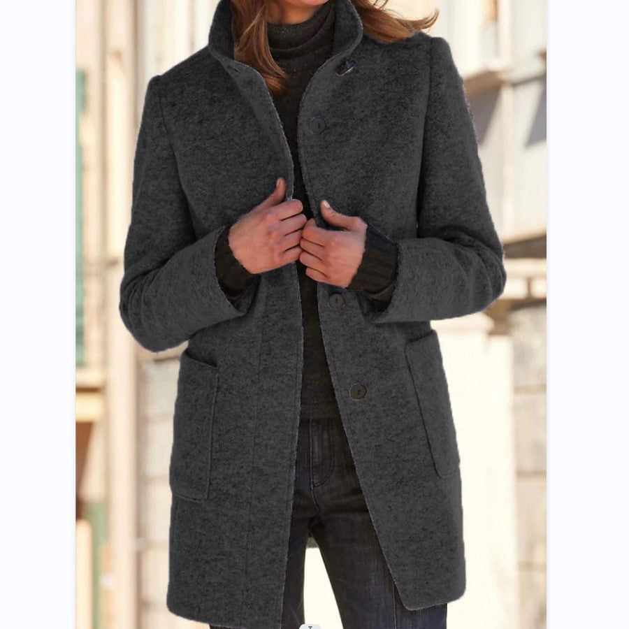 NobleStitch Woolen Coat