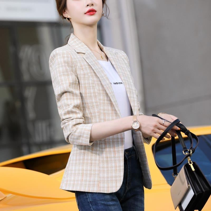 SeoulLuxe Plaid Short Suit