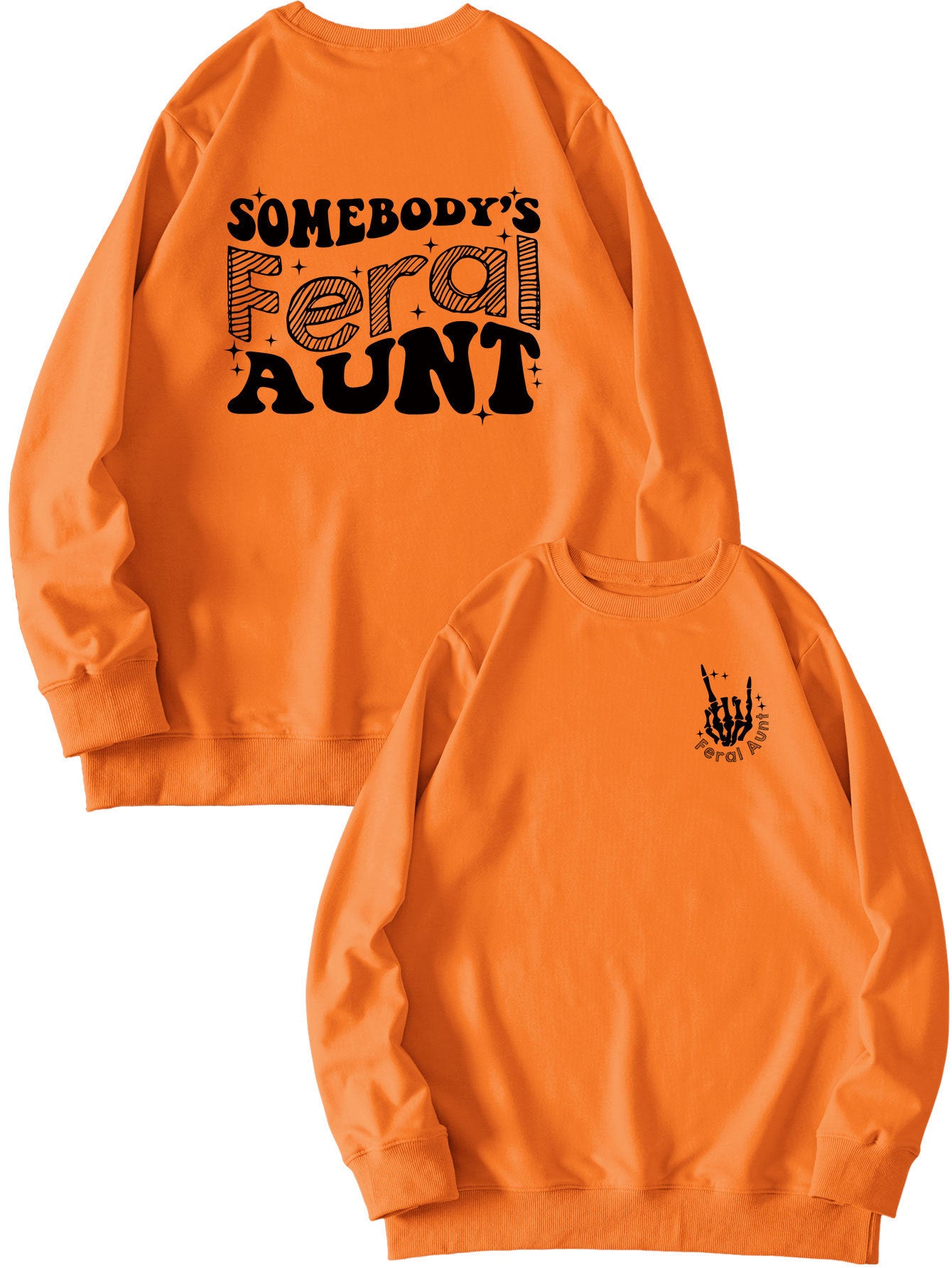 Aurevia Casual Print Sweatshirt