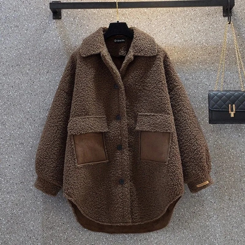 CozyShield Mid-length Cotton Coat