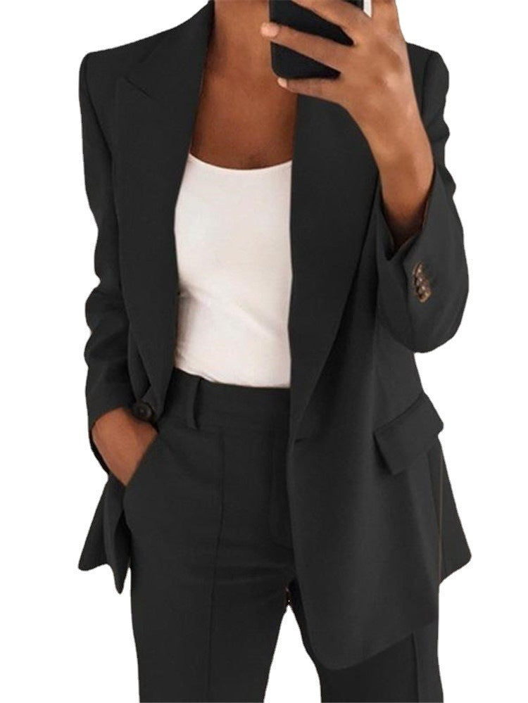 Élégance Contour Lapel Jacket