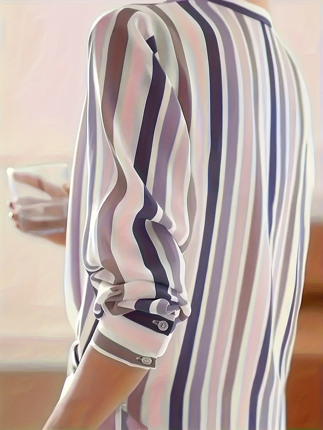 Elowyn StripeForm Shirt