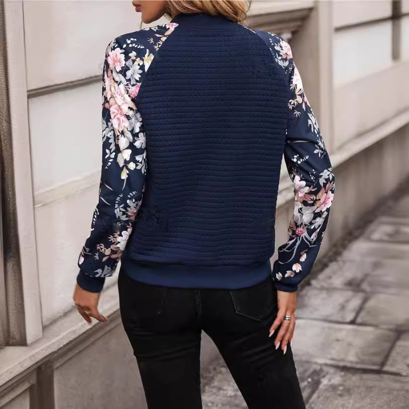 PatchGlow Printed Coat