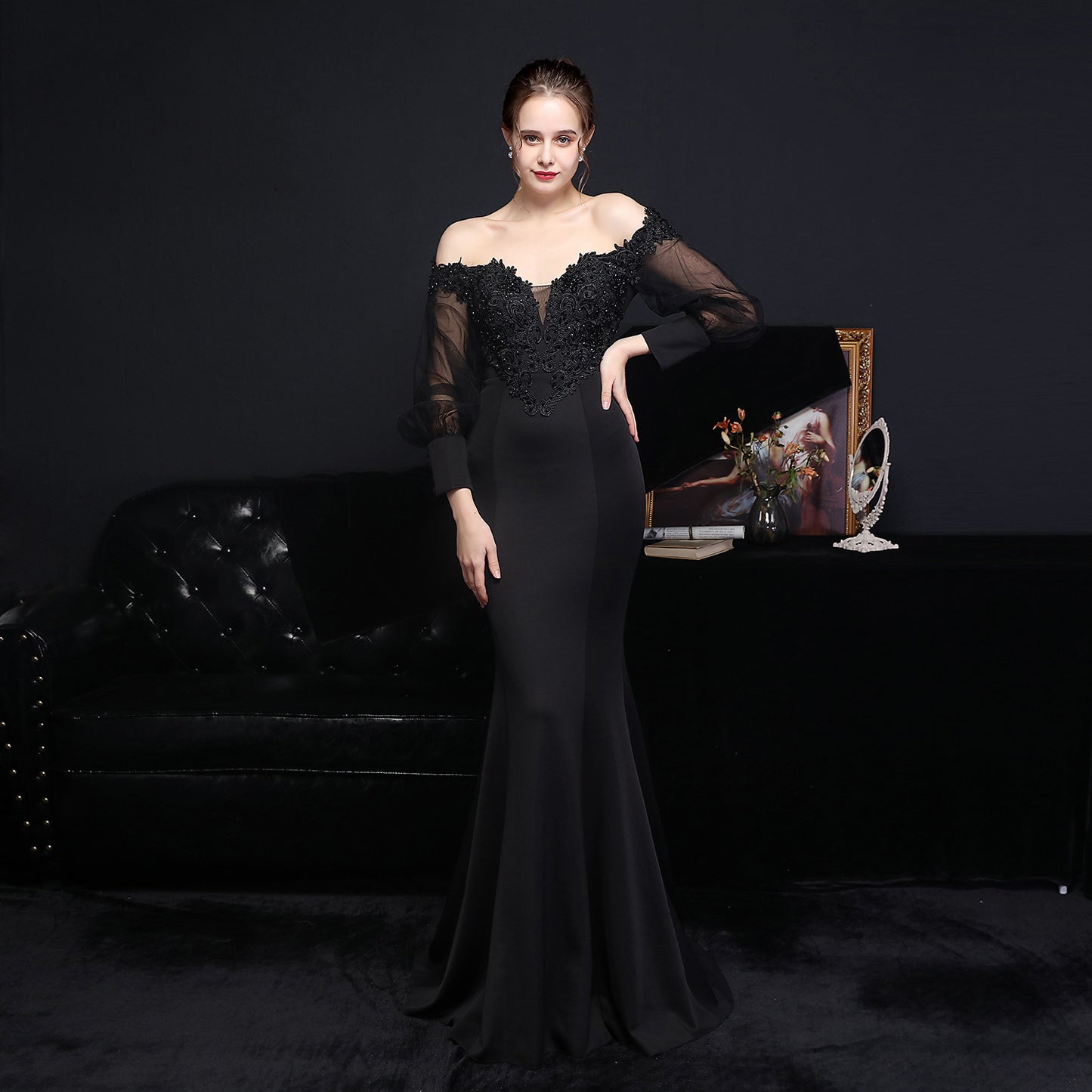 Emberlace Nocturne Gown