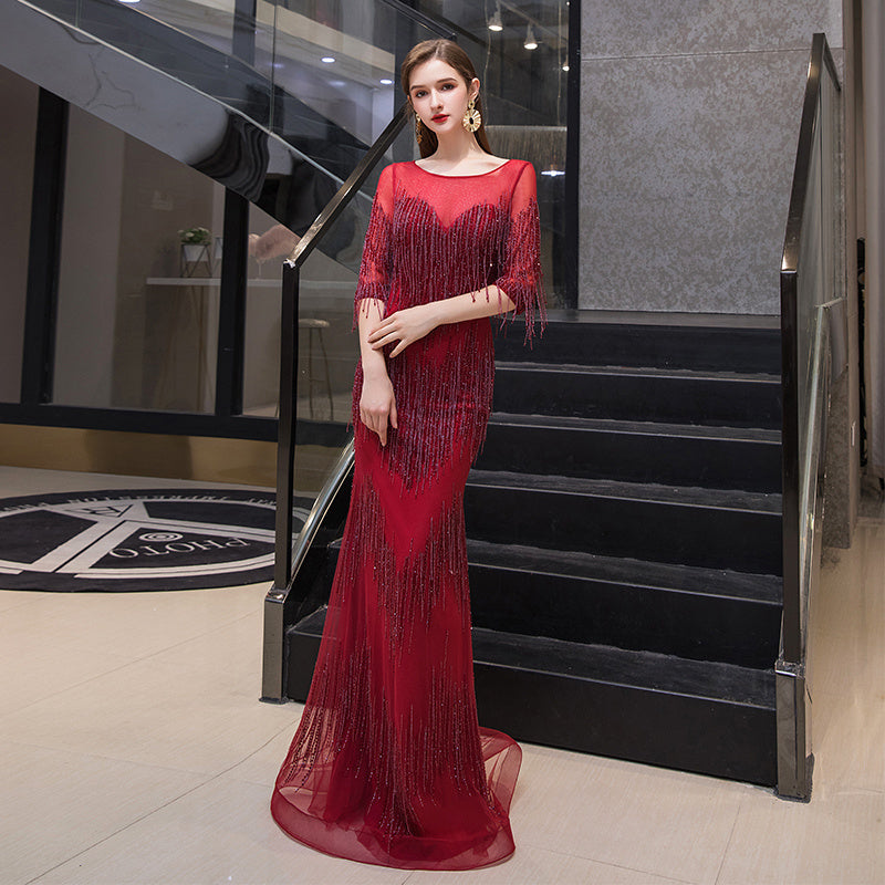 Noir Éloquence Gown