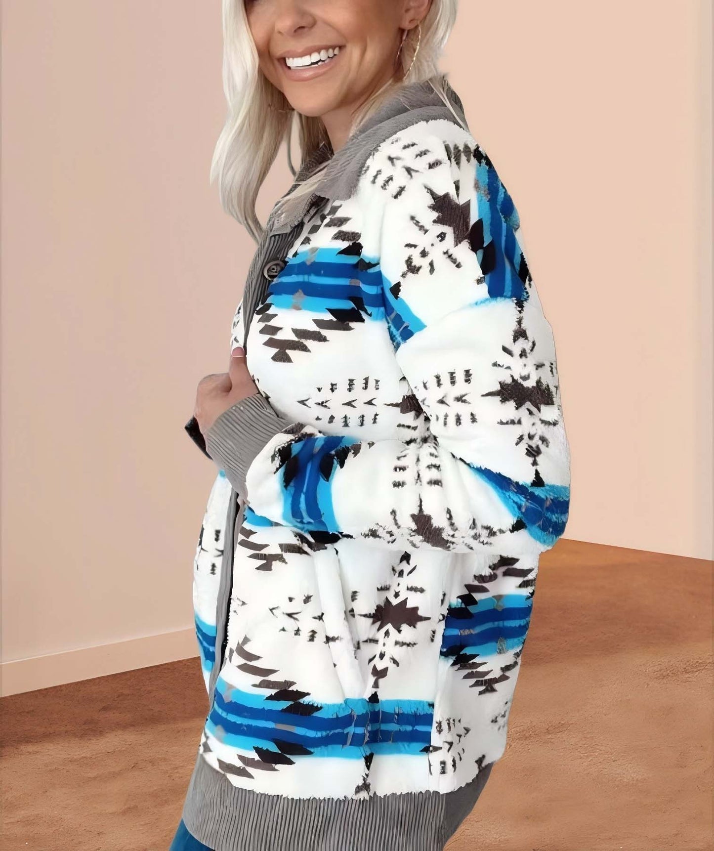 VeluraBlend Fleece Coat