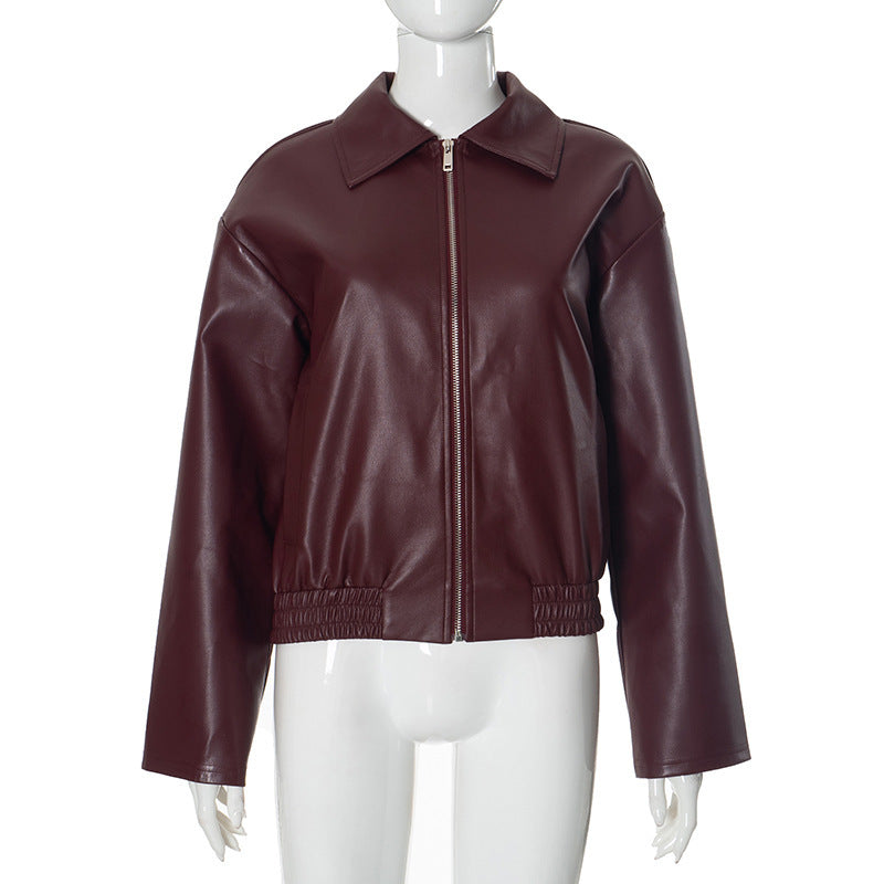 VintageEdge Leather Jacket