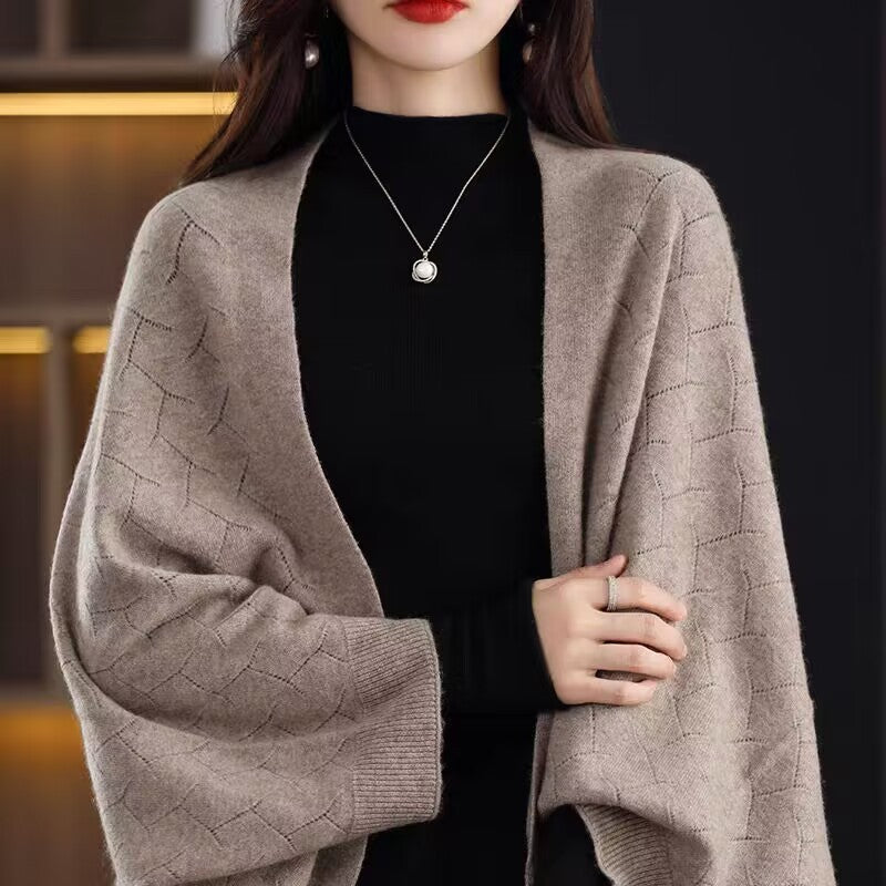 CashmereCloud Shawl Coat