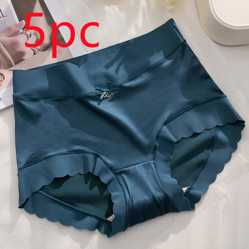 Satin Seamless Ice Silk Underwear