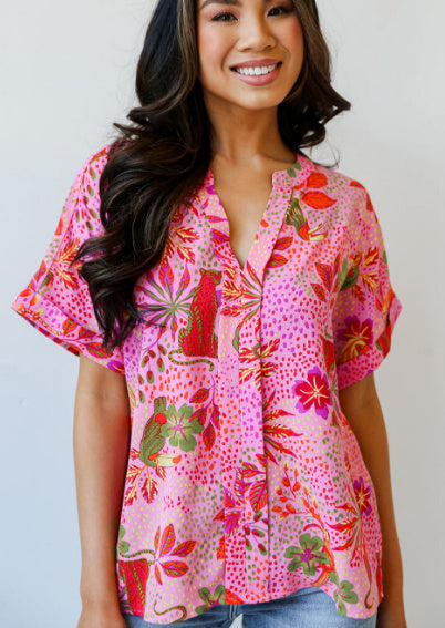 Rosavera JungleBlouse