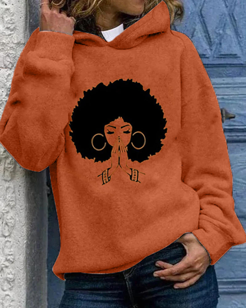 CharmKnit Printed Hoodie