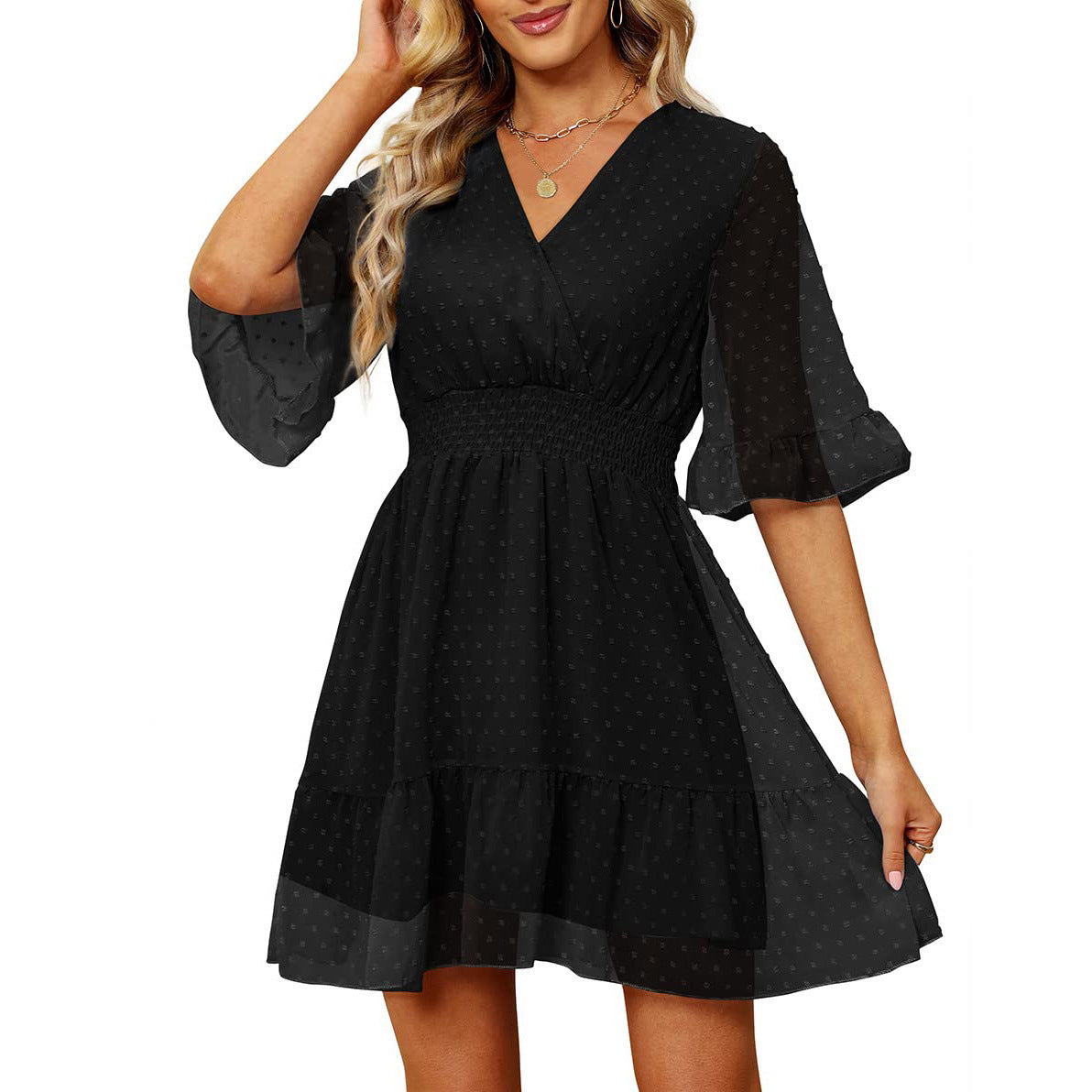 LunaLace Bell Sleeve Dress