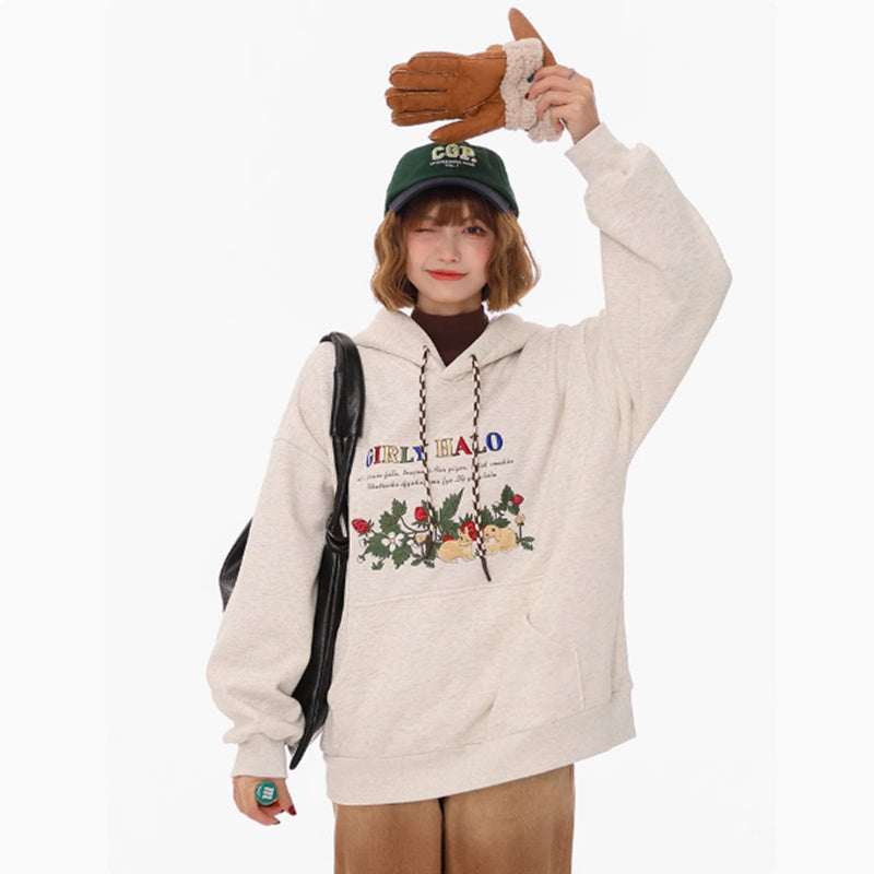 EmberStitch Retro Luxe Hoodie