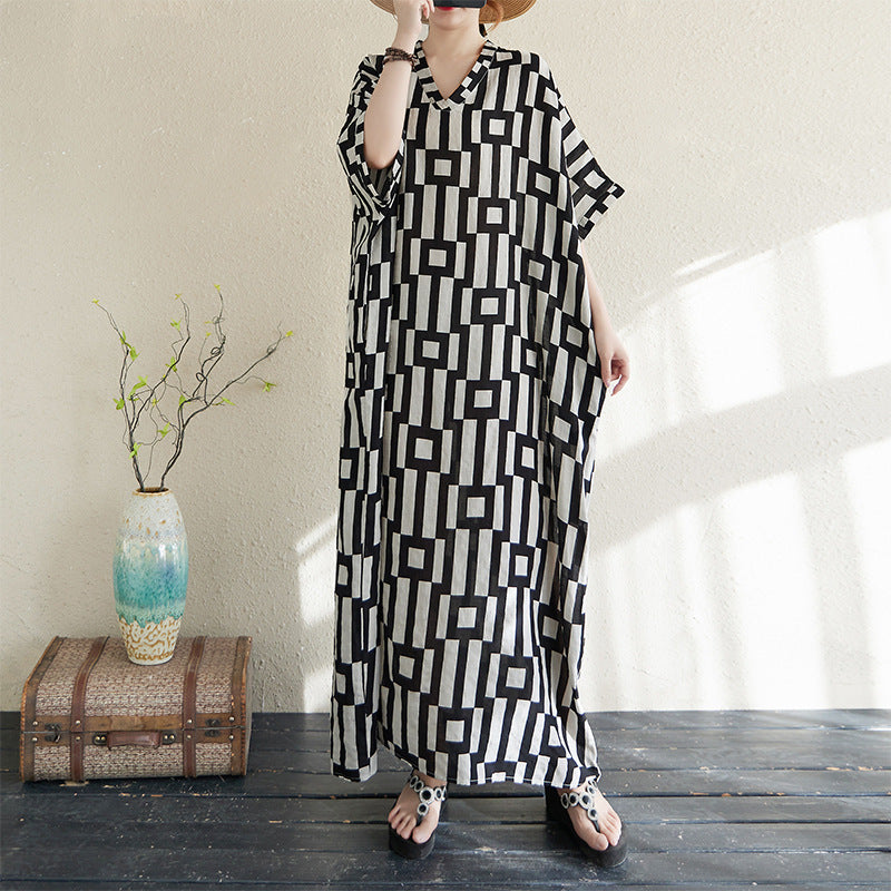 Vintage Veil Comfort Dress