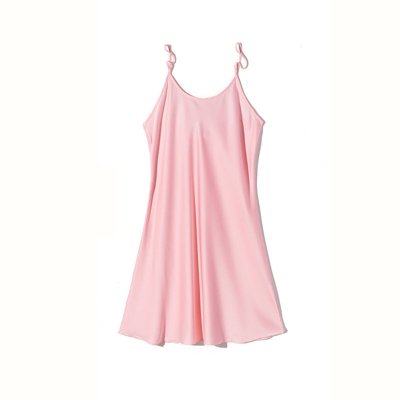Women's Satin Ice Silk Nightdress