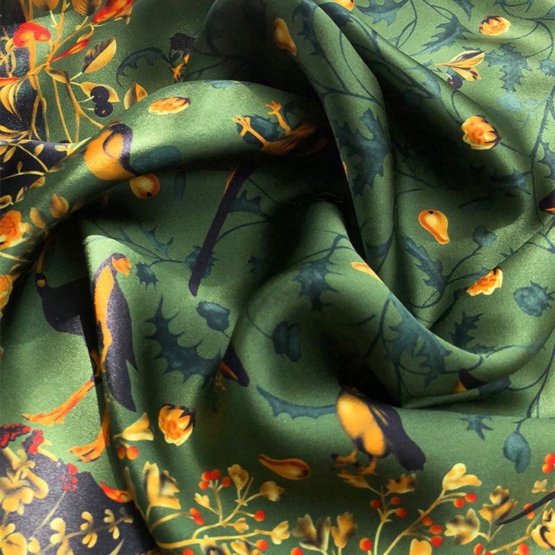 All-match Oversized Silk Scarf Female Silk Large Square
