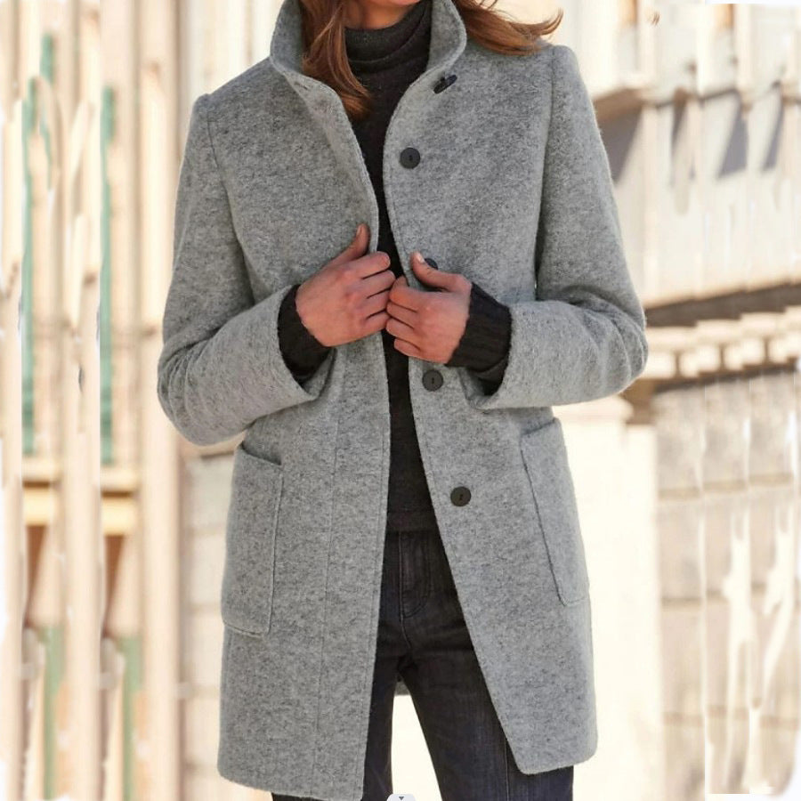 NobleStitch Woolen Coat