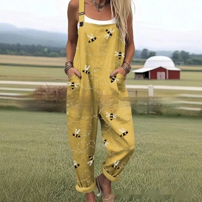 PixelStrap Suspender Pants