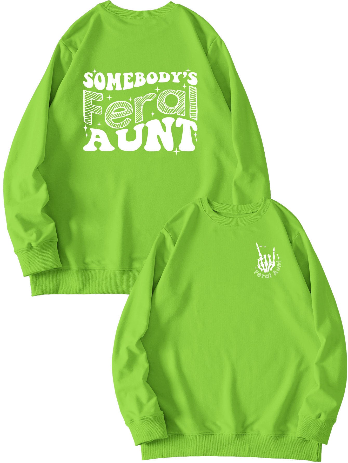 Aurevia Casual Print Sweatshirt