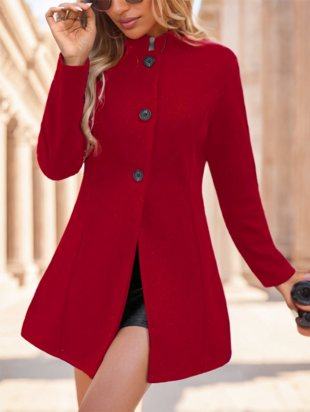 ClasiRoyale Drape Coat