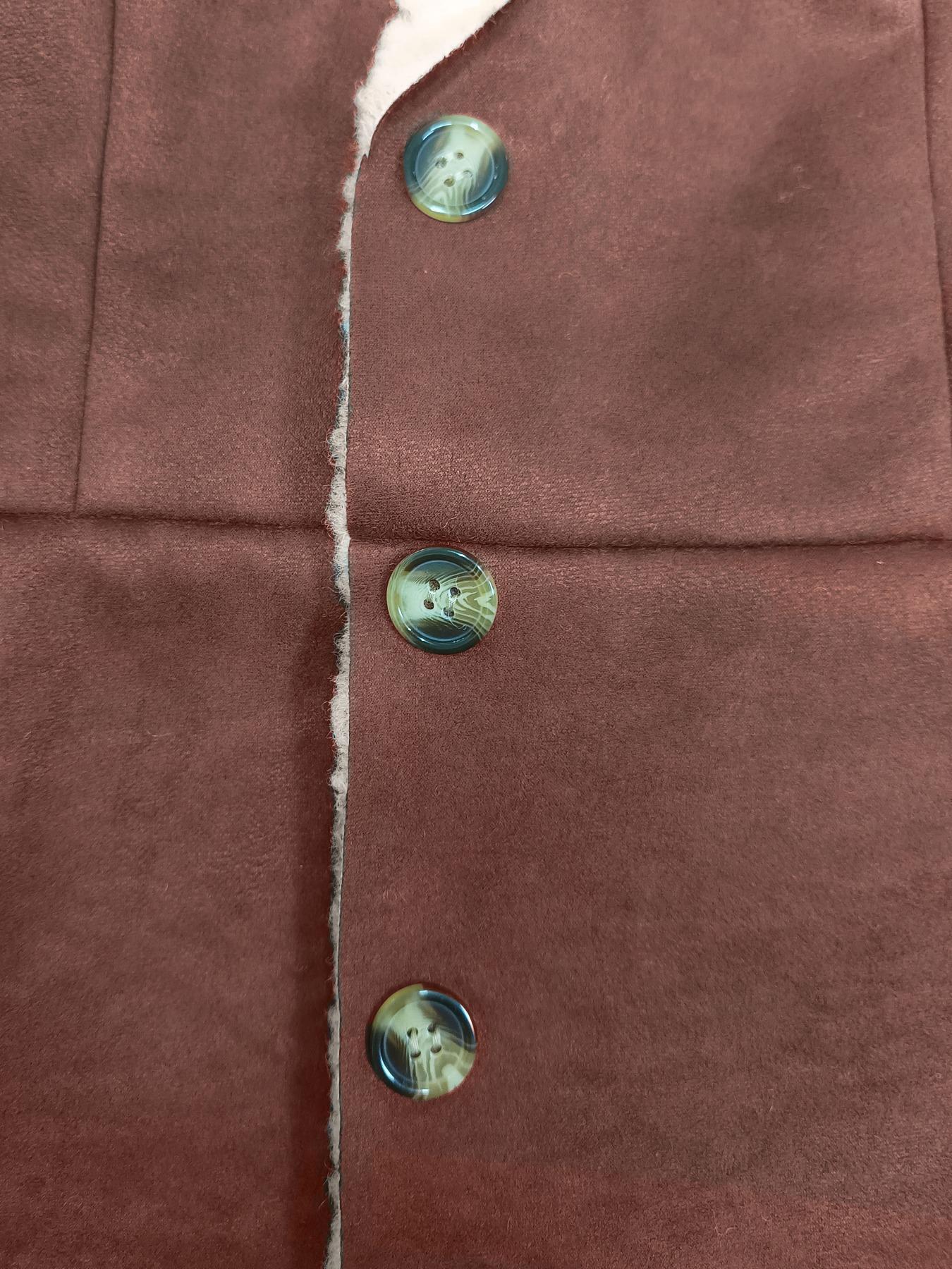 ThermaLuxe Velvet-Lined Leather Coat