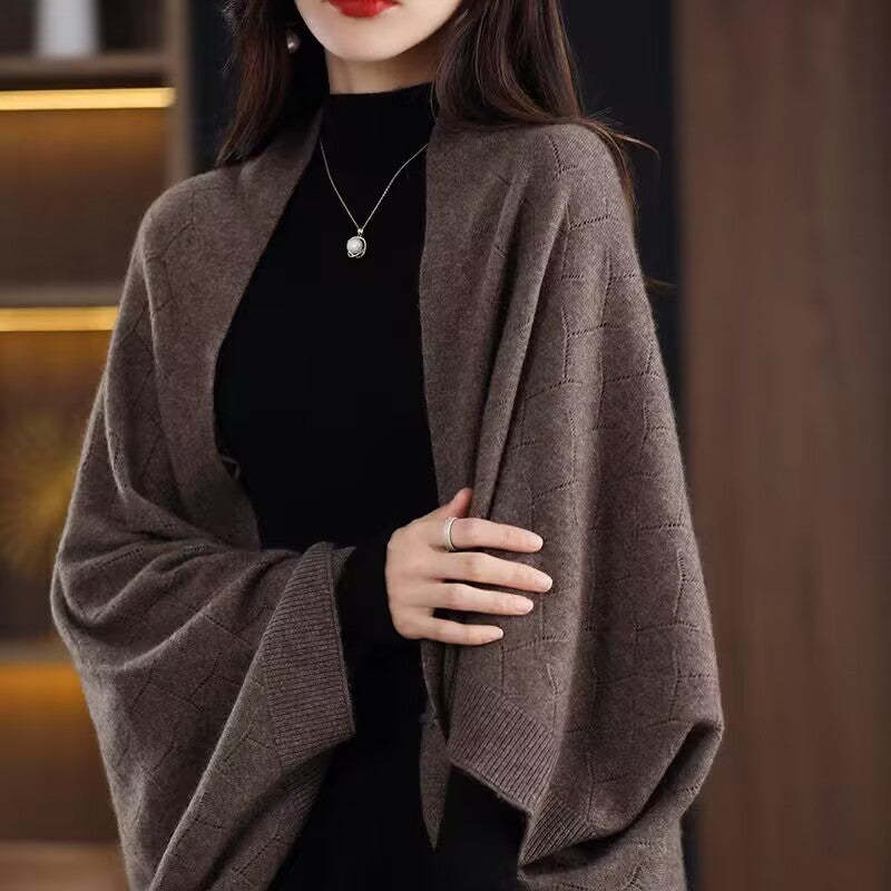 CashmereCloud Shawl Coat
