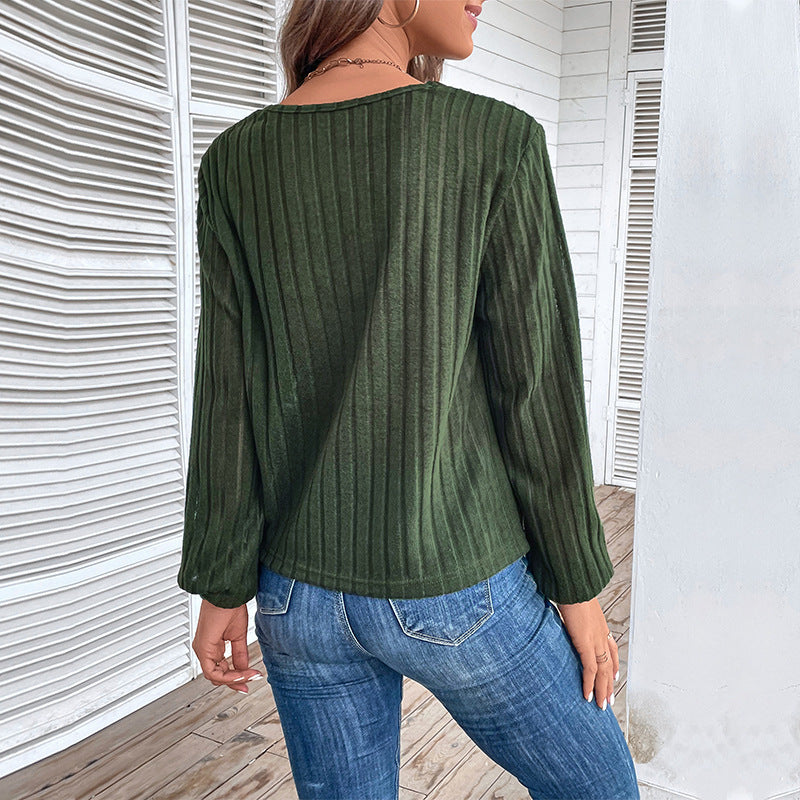 Autumna Veil Textured Sweater