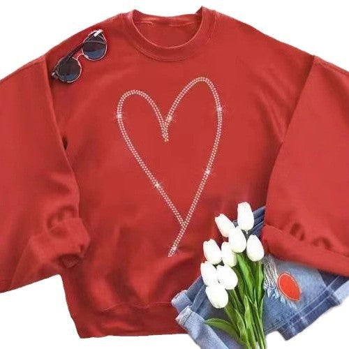 HeartGlow Cozy Sweatshirt