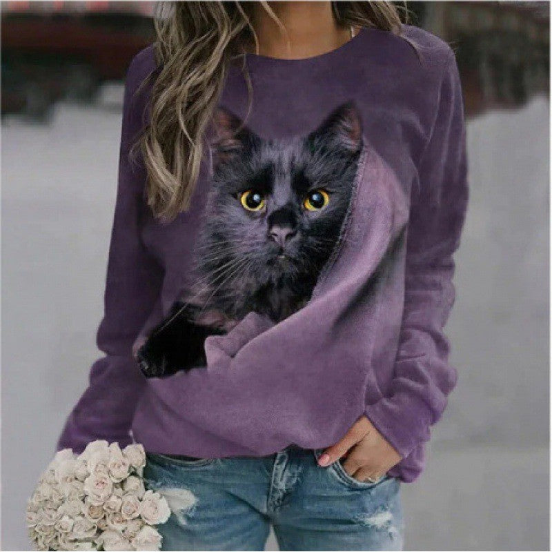 Purrfect Charm 3D Sweater