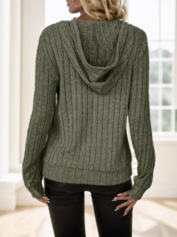 CozyFlex Ribbed Hoodie