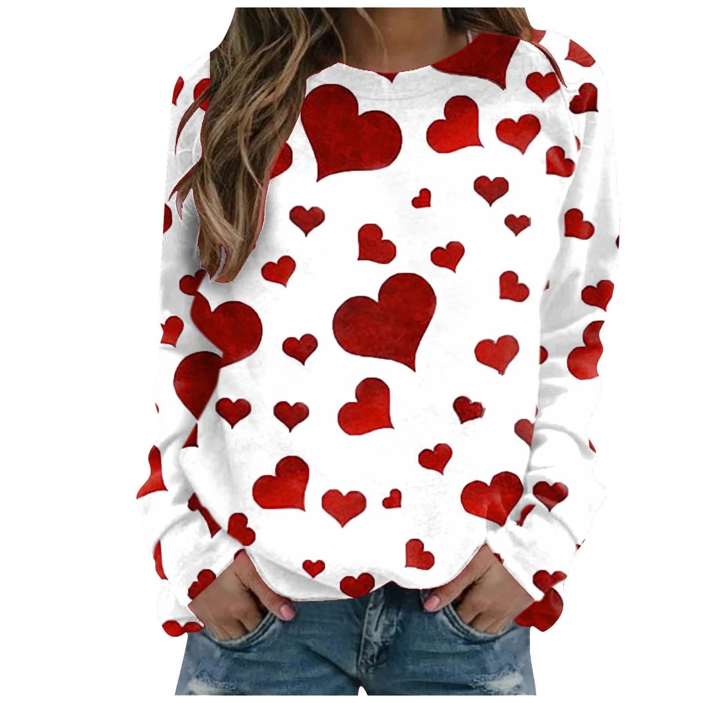 PrintEase Loose Sweatshirt