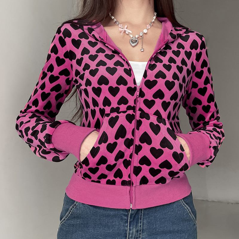 AmourSuede Hooded Coat