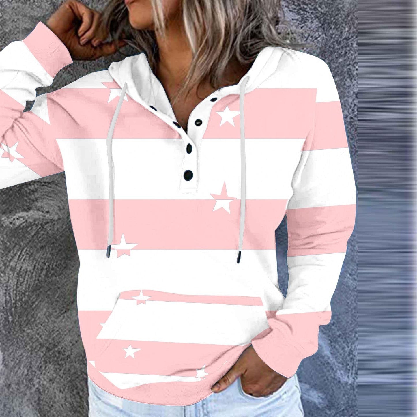 GoldenLeaf Button Sweater