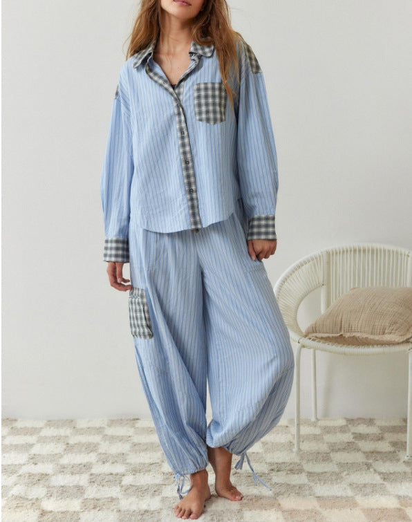 HarvestPlaid Lounge Set
