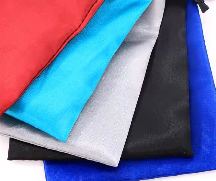 Custom Silk Satin Dustproof Drawstring Pocket