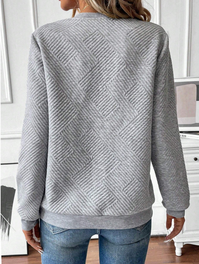 Metaluxe Zip Sweatshirt