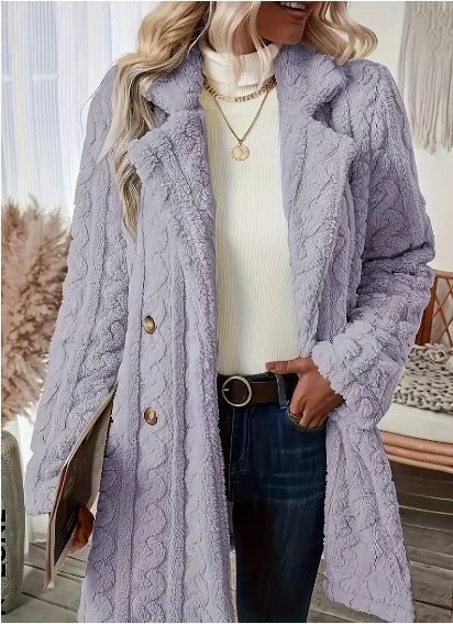 CozyDuo Double-Breasted Coat