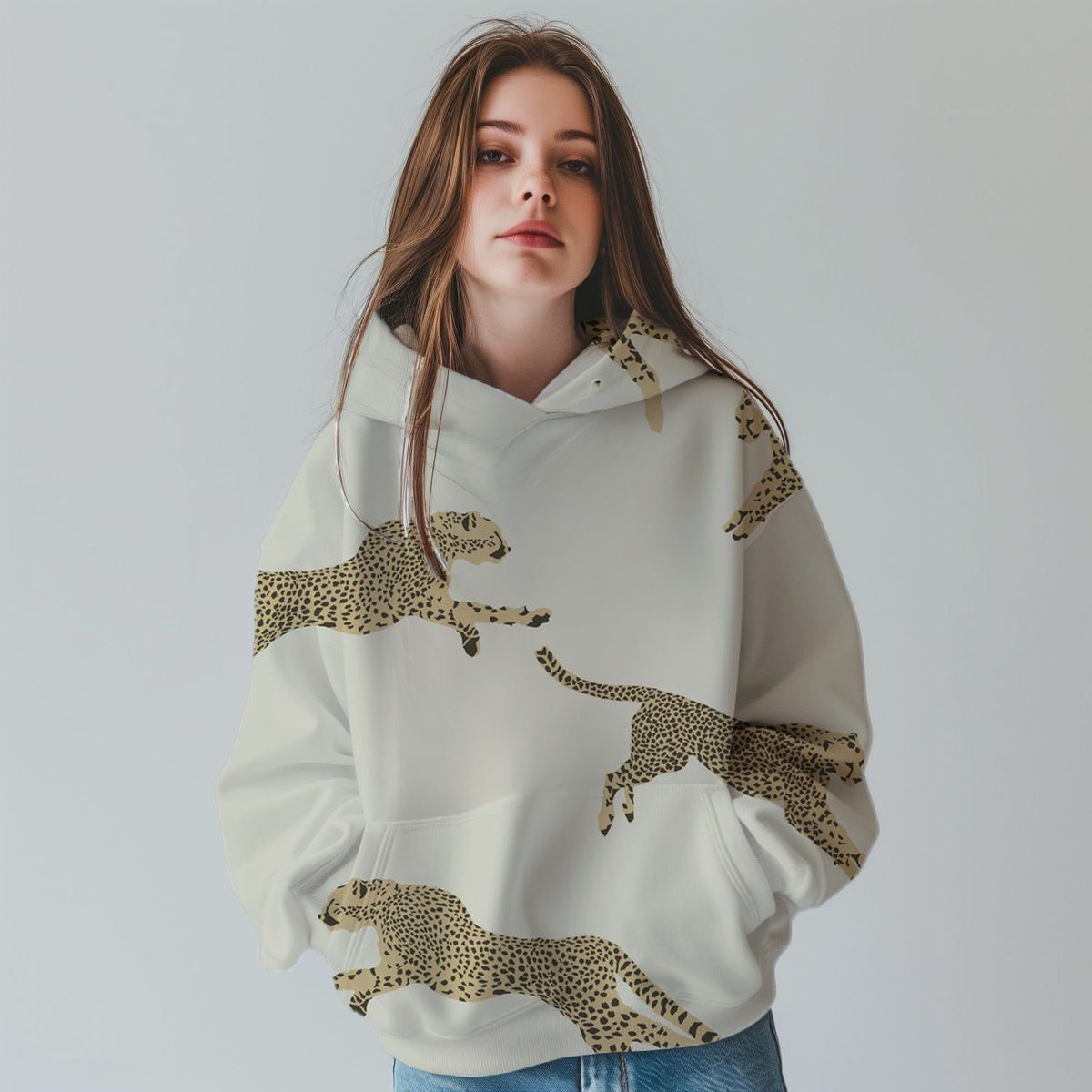 WildVision 3D Leopard Sweater