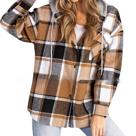 Highland Luxe Oversized Plaid Coat