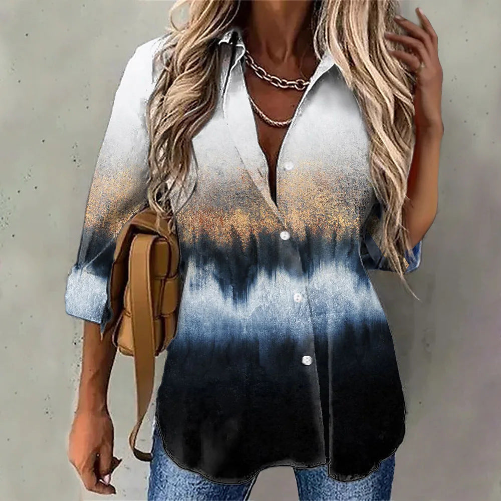 Vernara Bloom Lapel Shirt