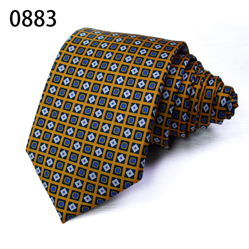 Fashion Polyester Silk Printed Men's Casual Tie