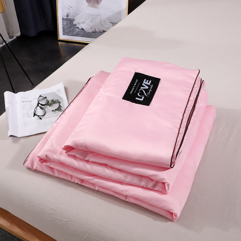 Washed Silk Summer Quilt Ice Silk Single Double