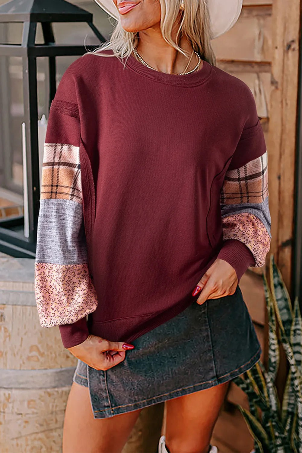 Mosaic Charm Pullover