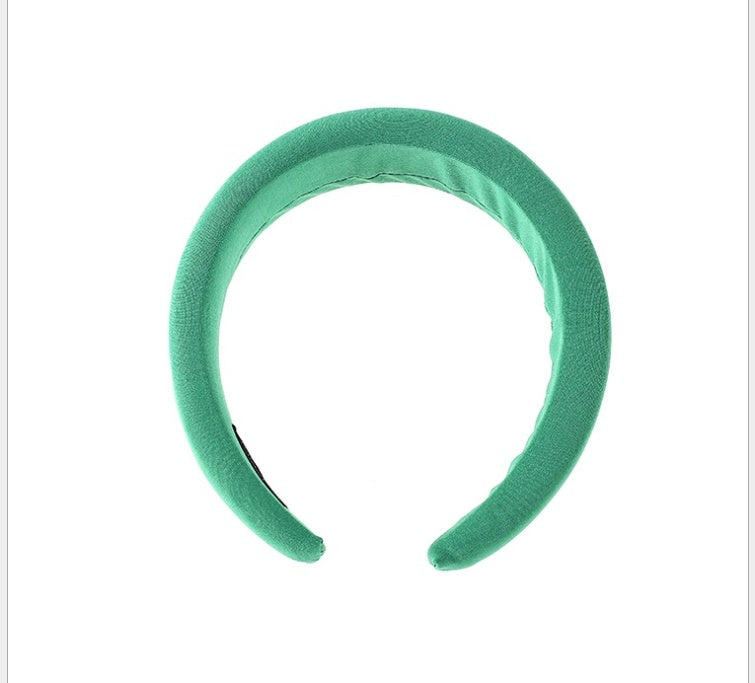 Charming Personality Milk Silk Hair Accessories Sponge Ring Solid Color Hair Band