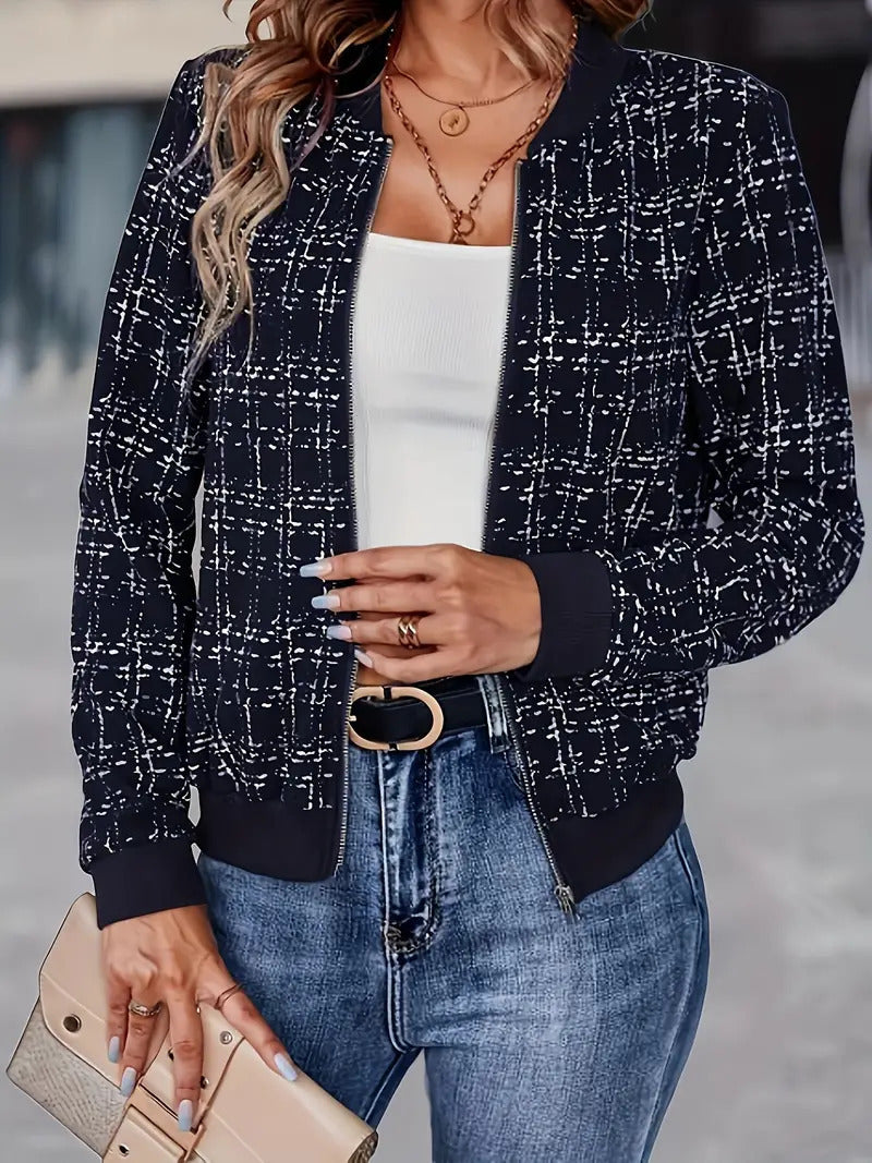 PlaidÉpoque Retro Coat